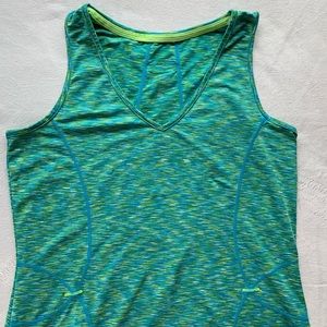 Athleta space dye v-neck tank top